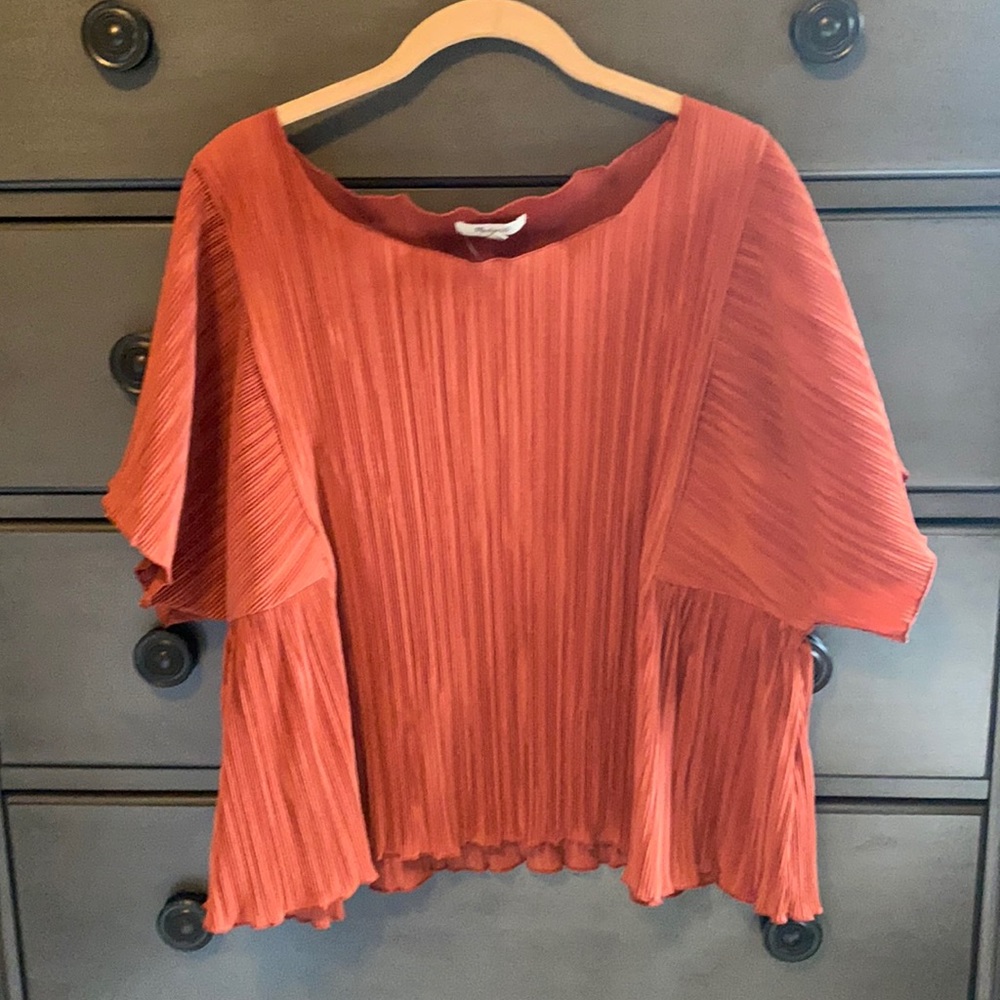 Madewell Burnt Orange Top